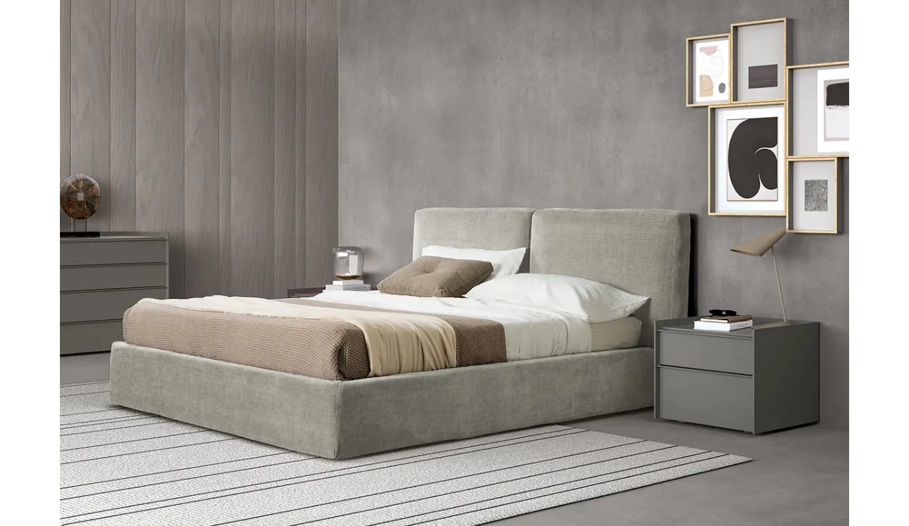 Letto Cloud con contenitore di Adok