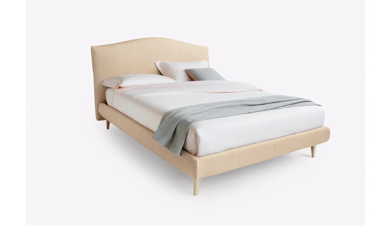 Letto con testiera arrotondata Lyle Modern di Noctis