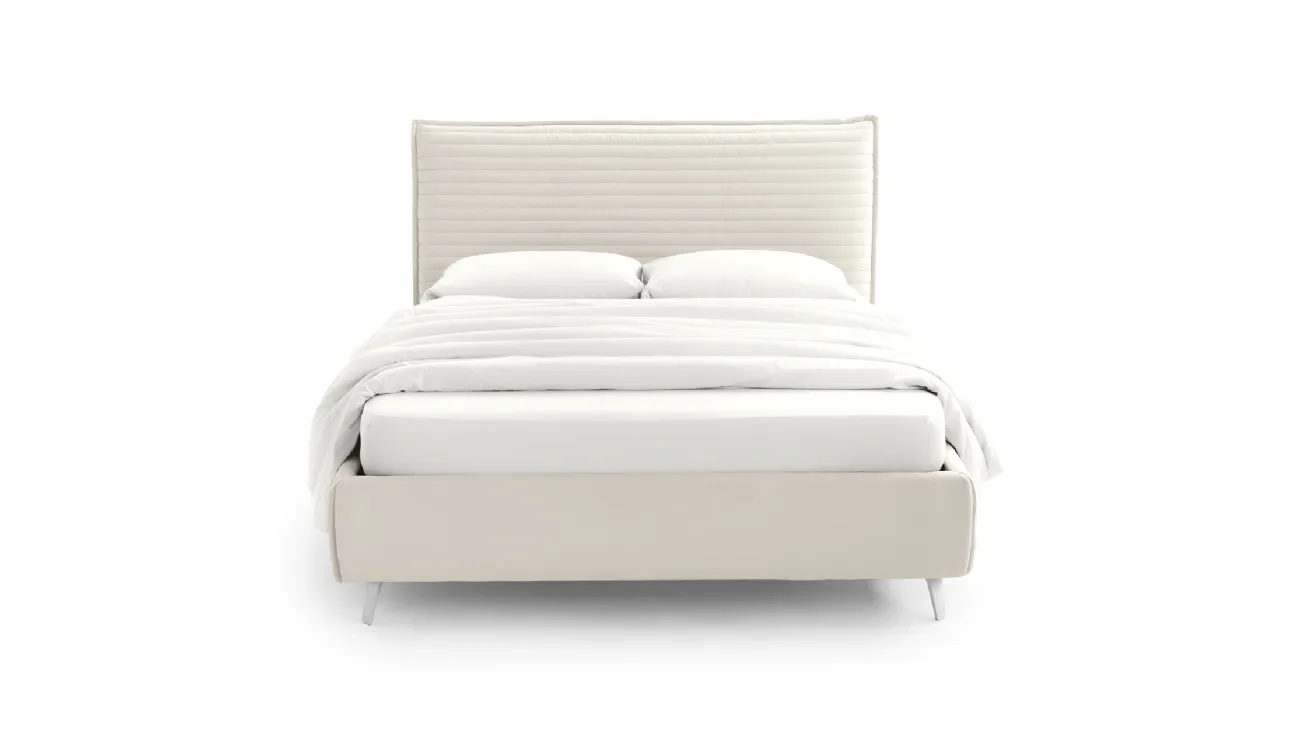 Letto imbottito Bob Stripes di Noctis