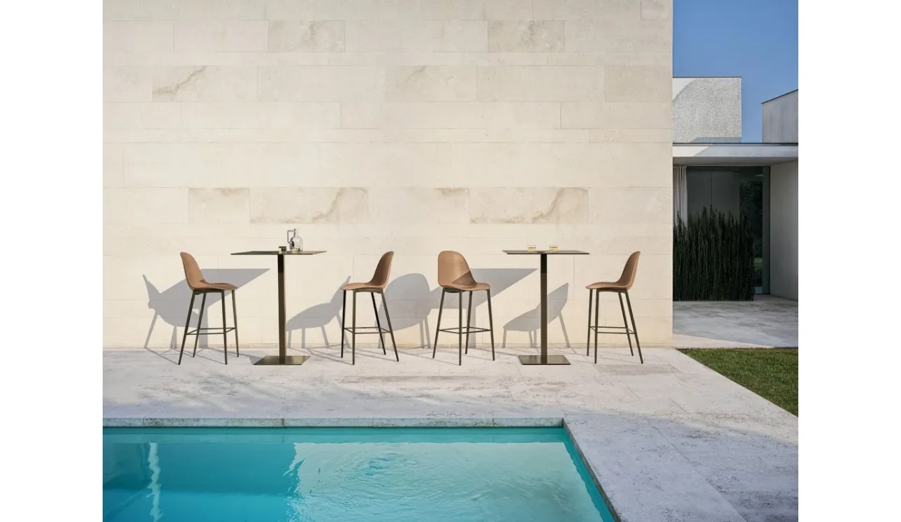 Sgabello Mood Barstool Outdoor di Bontempi